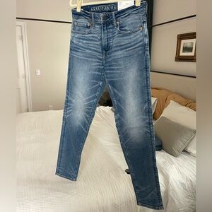 American Eagle athletic skinny jeans